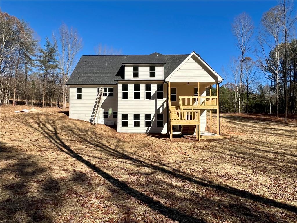 327 Primrose Lane Pendergrass, GA 30567 - Photo 40 of 41 a view of a house with wooden fence