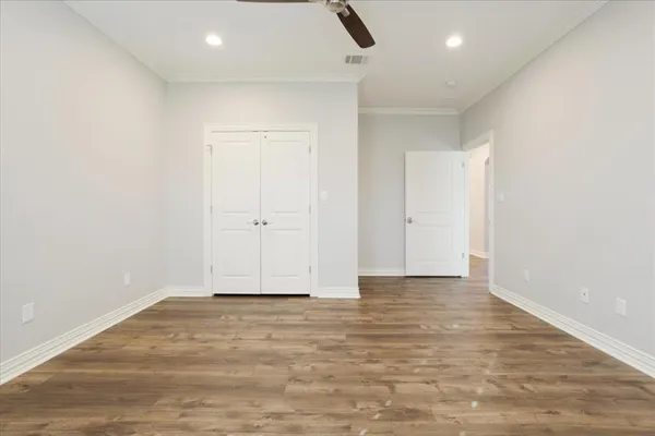 wooden floor in an empty room