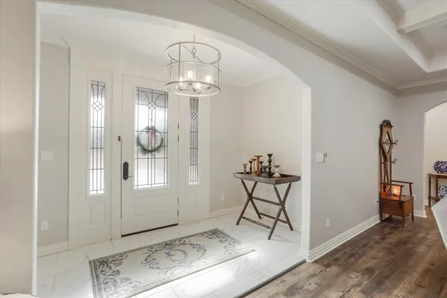 a view of a livingroom kitchen and dining room