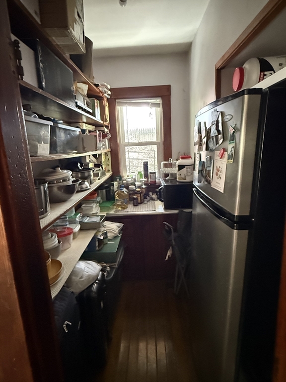 29 Lewis Street, Unit 1 Somerville, MA 02143 - Photo 4 of 16 a view of a kitchen with fridge and window