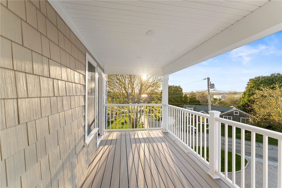 25 Scallop Shell Road Narragansett, RI 02882 - Photo 21 of 49 Spacious Level 3 deck off of the primary bedroom has amazing water views