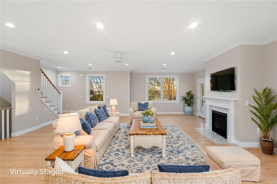 25 Scallop Shell Road Narragansett, RI 02882 - Photo 8 of 49 Virtually staged living room