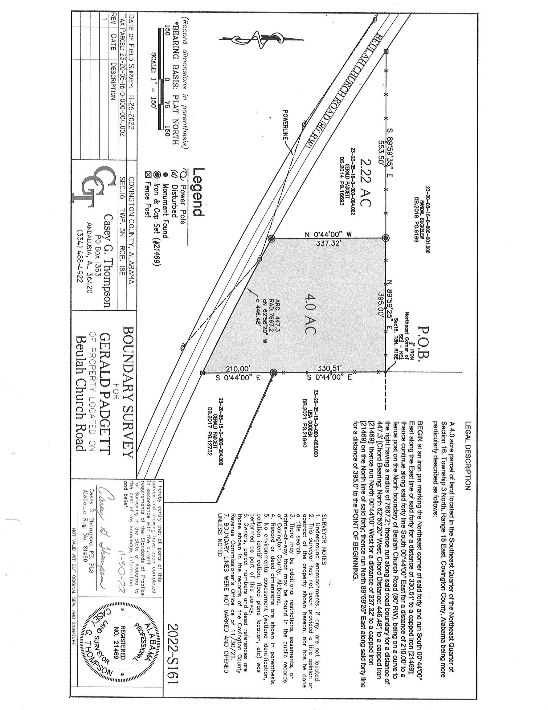 0 Beulah Church Road Opp, AL 36467 - Photo 4 of 5 Gallery Image 4