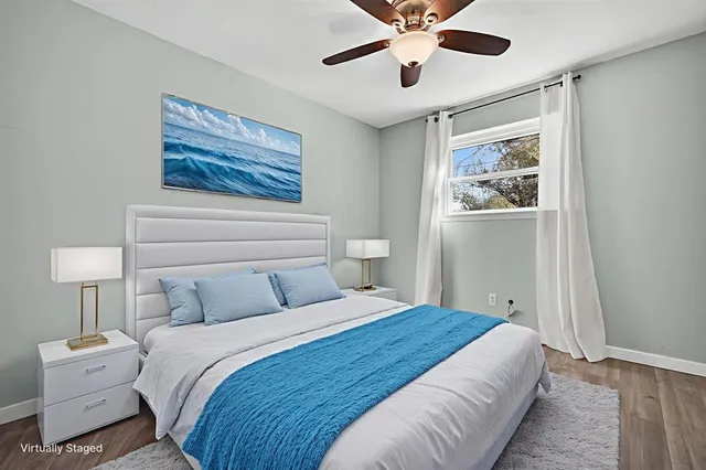 wooden floor in an empty room