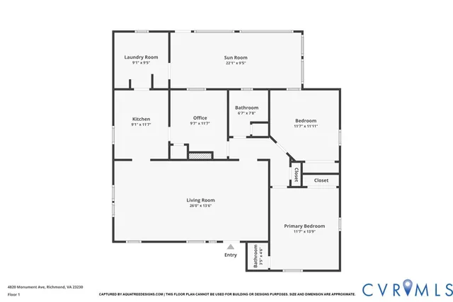 $498,500 | 4820 Monument Avenue, Richmond, VA 23230