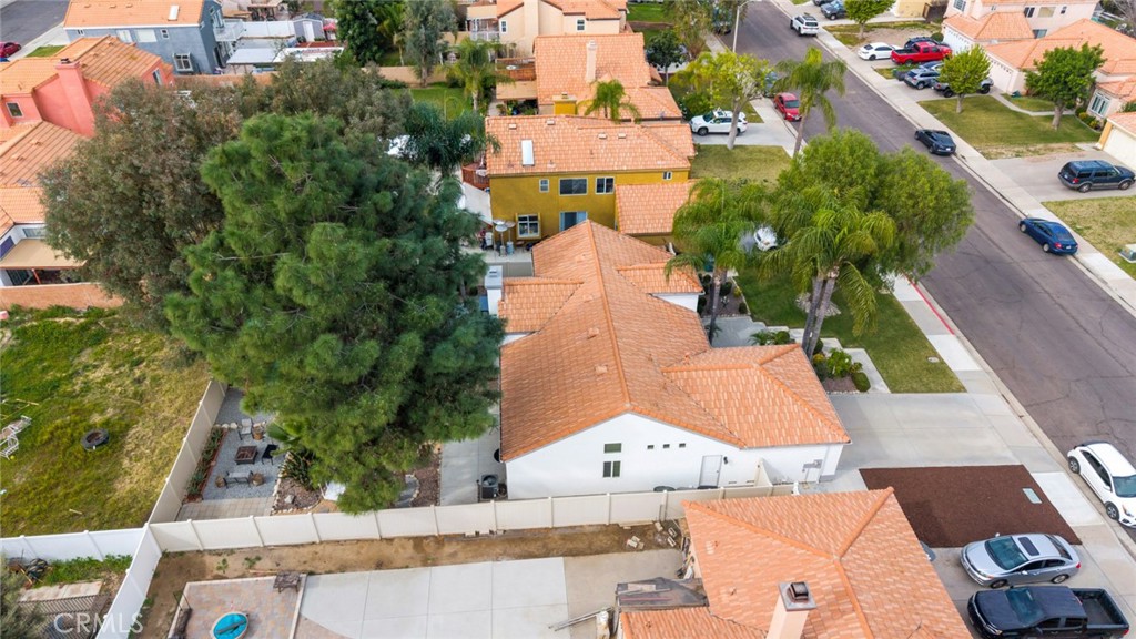 705 Fuchsia Lane Perris, CA 92571 - Photo 25 of 29 an aerial view of residential houses with outdoor space