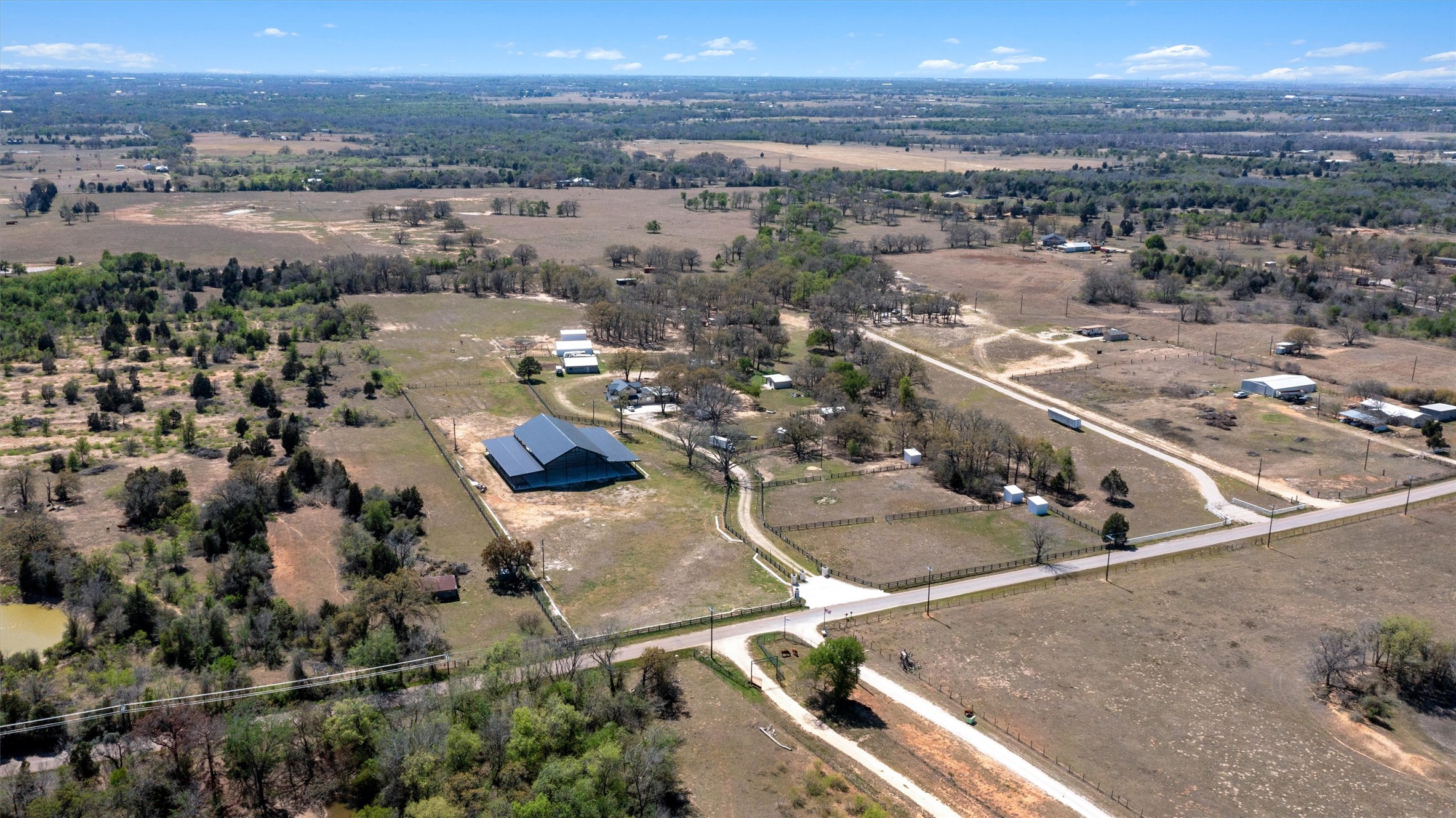 359 North County Line Road Elgin, TX 78621 - Photo 5 of 24 an aerial view of a city