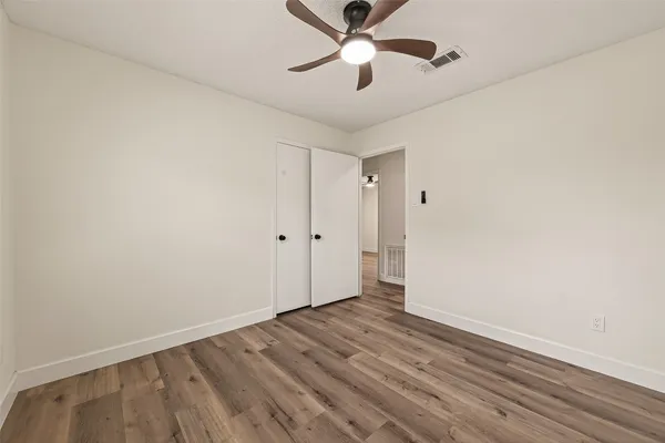 wooden floor in an empty room
