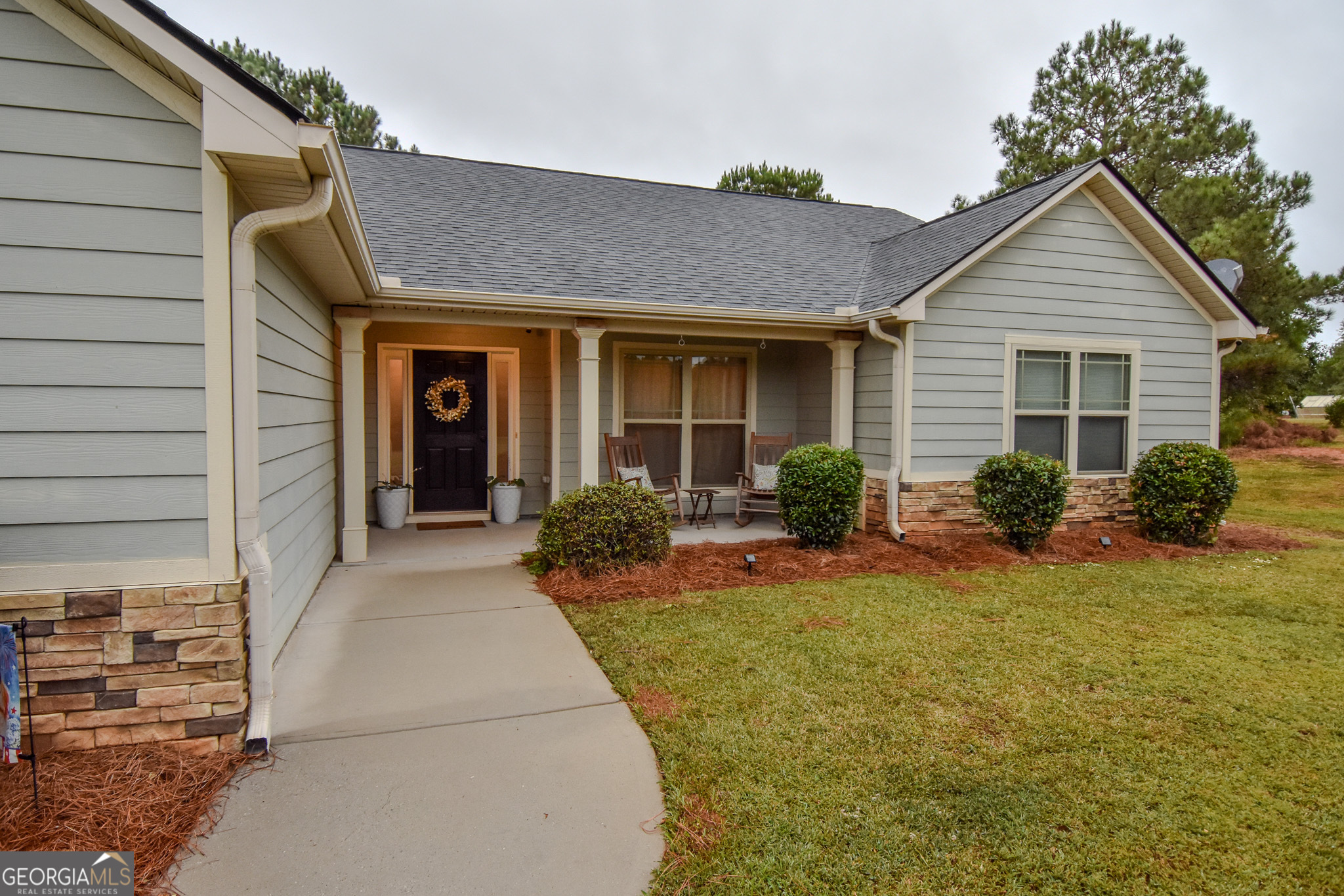 1946 Highway 362 Williamson, GA 30292 - Photo 20 of 104 a view of a house with backyard and porch