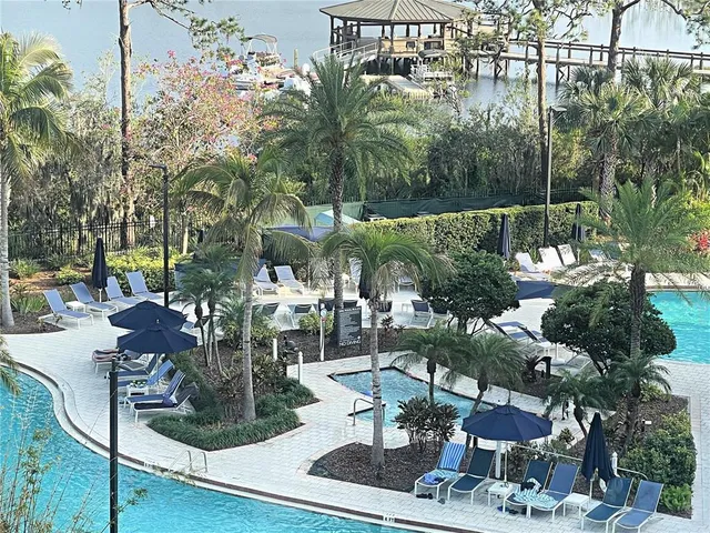 a view of living room with furniture and a flat screen tv