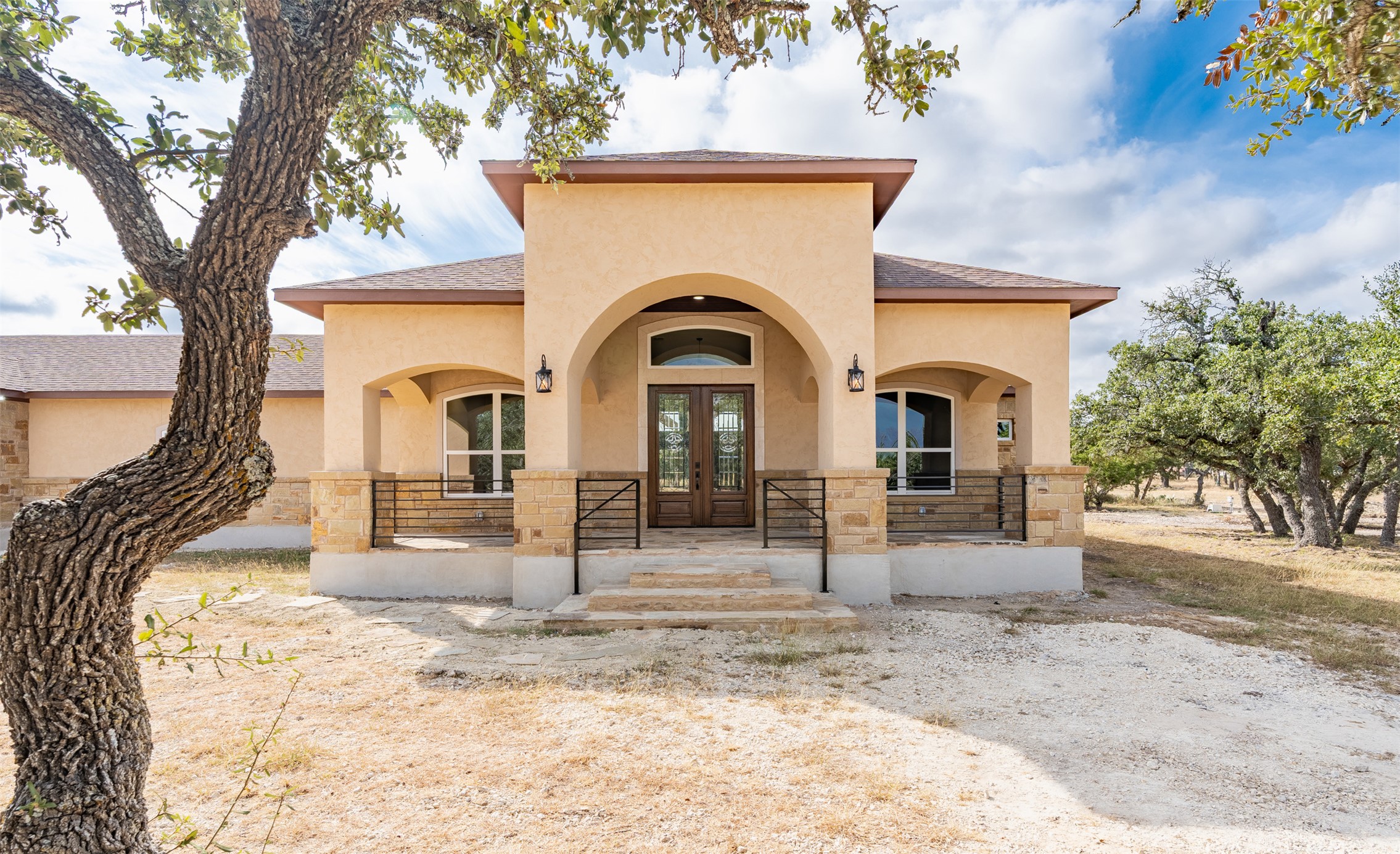 288 Nott Branch Road Harper, TX 78631 - Photo 25 of 27 a view of entrance gate of a house