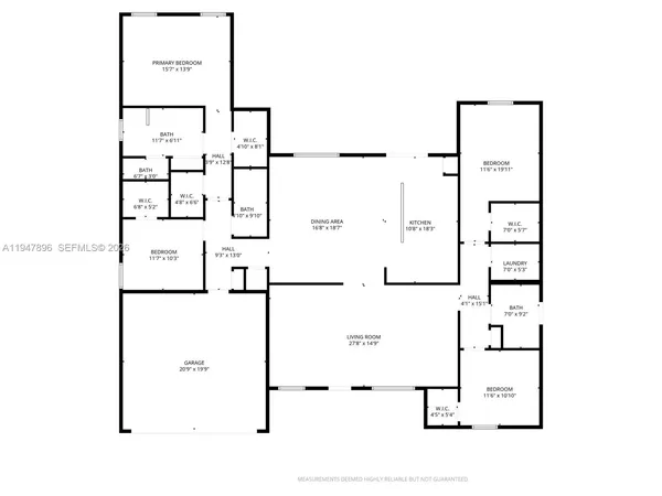 $3,800 | 27210 Southwest 159th Path, Homestead, FL 33031