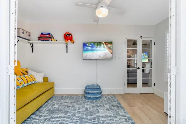 a front view of a house with shower