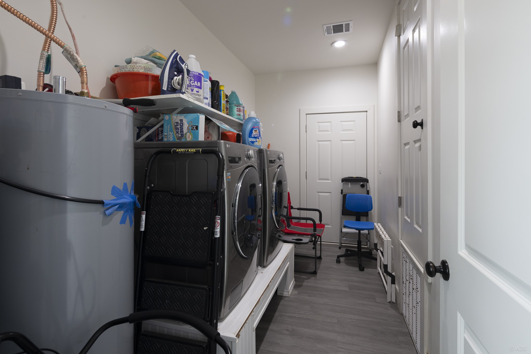 135 Wilbarger Bend Road Bastrop, TX 78602 - Photo 17 of 39 a view of a storage & utility room