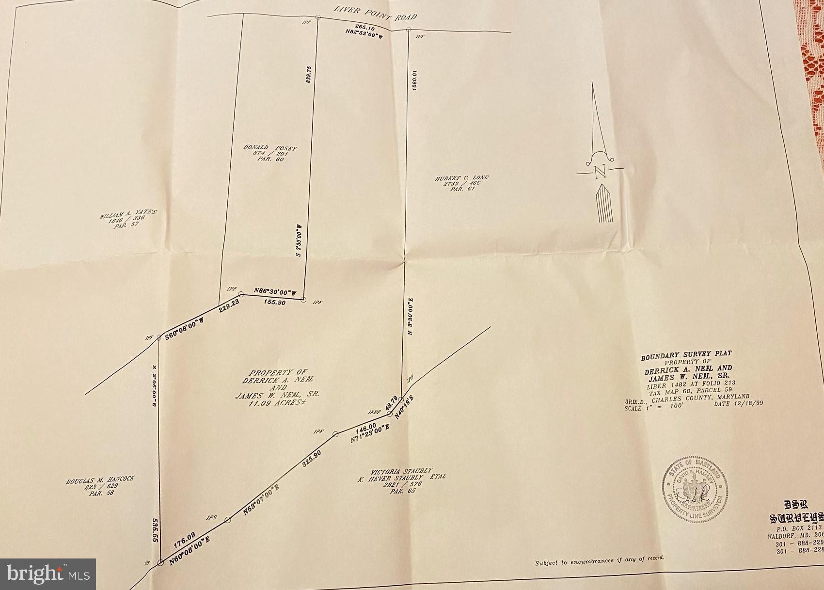 Liverpool Point Road Nanjemoy, MD 20662 - Photo 5 of 11 PLAT