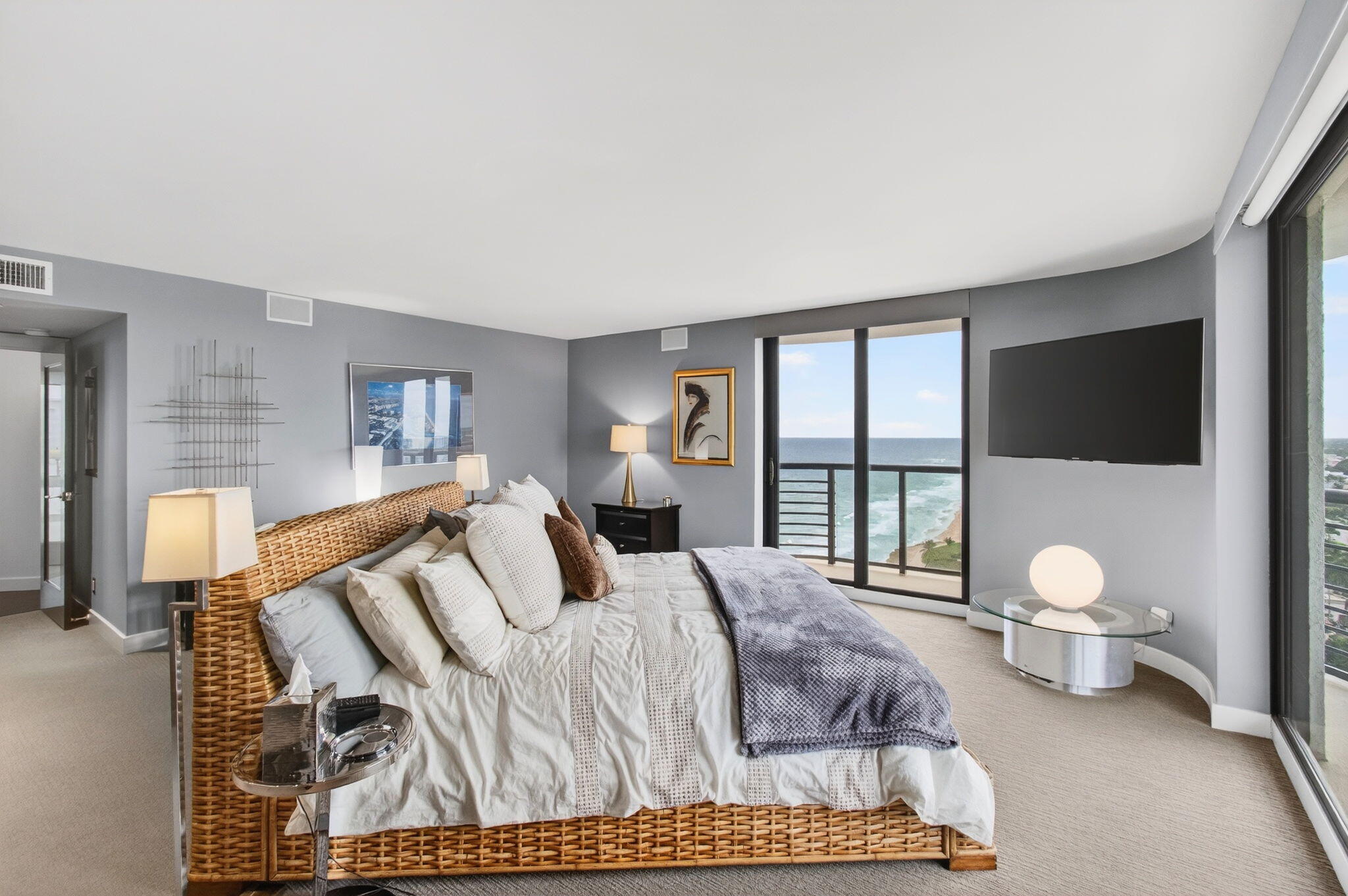 250 South Ocean Boulevard, Unit LPHA Boca Raton, FL 33432 - Photo 24 of 108 King Size Bed