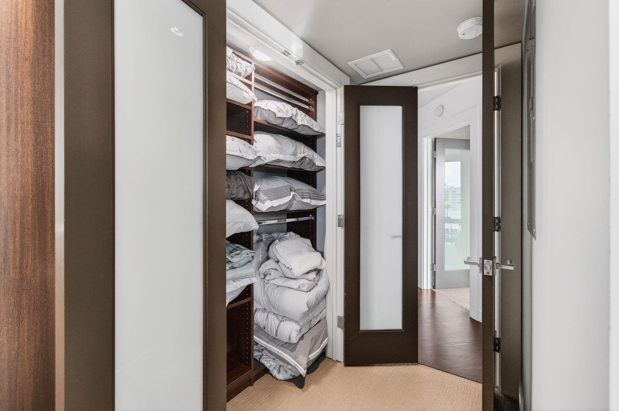 250 South Ocean Boulevard, Unit LPHA Boca Raton, FL 33432 - Photo 44 of 108 a bathroom with a glass door shower and a sink