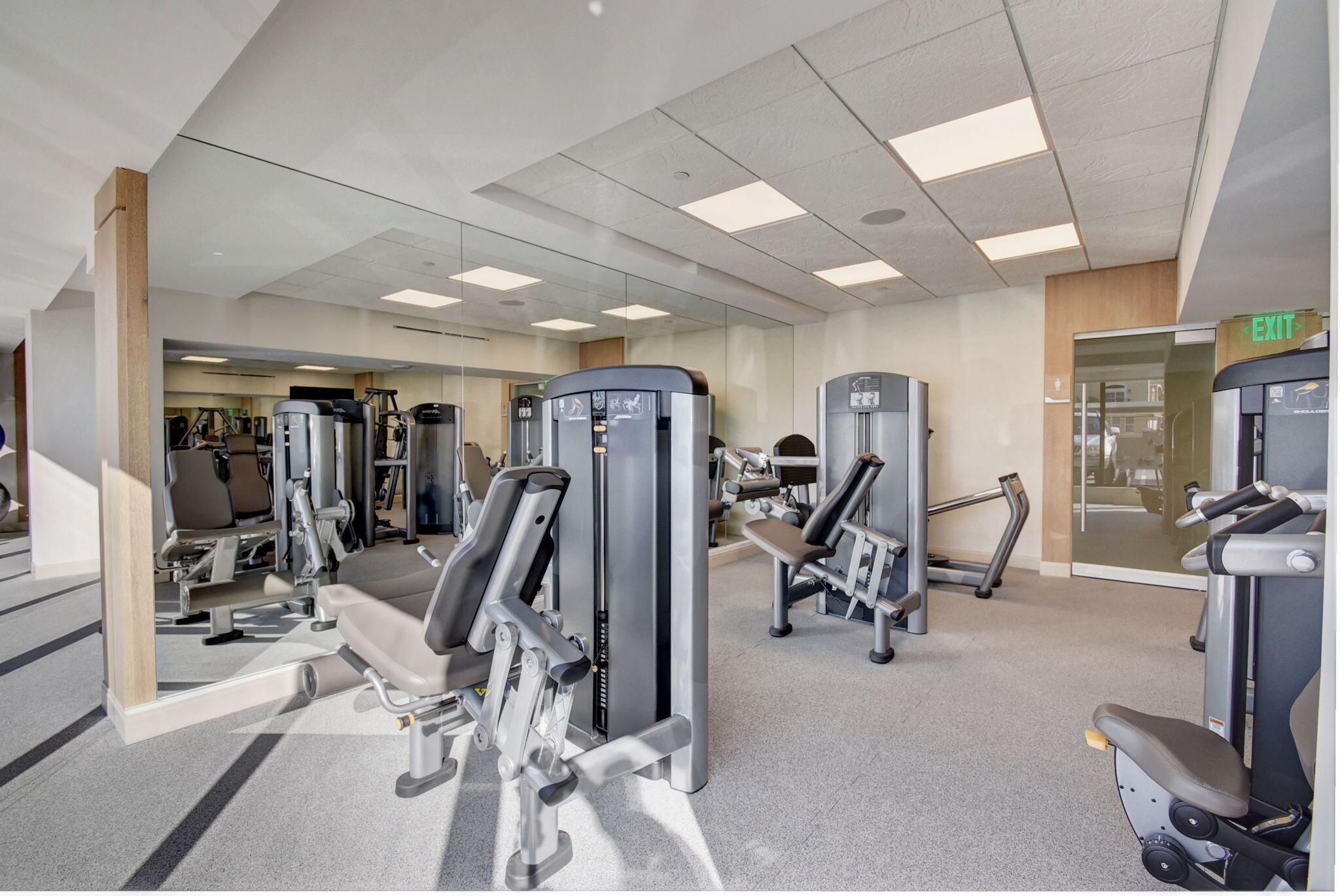 250 South Ocean Boulevard, Unit LPHA Boca Raton, FL 33432 - Photo 81 of 108 a view of a room with gym equipment