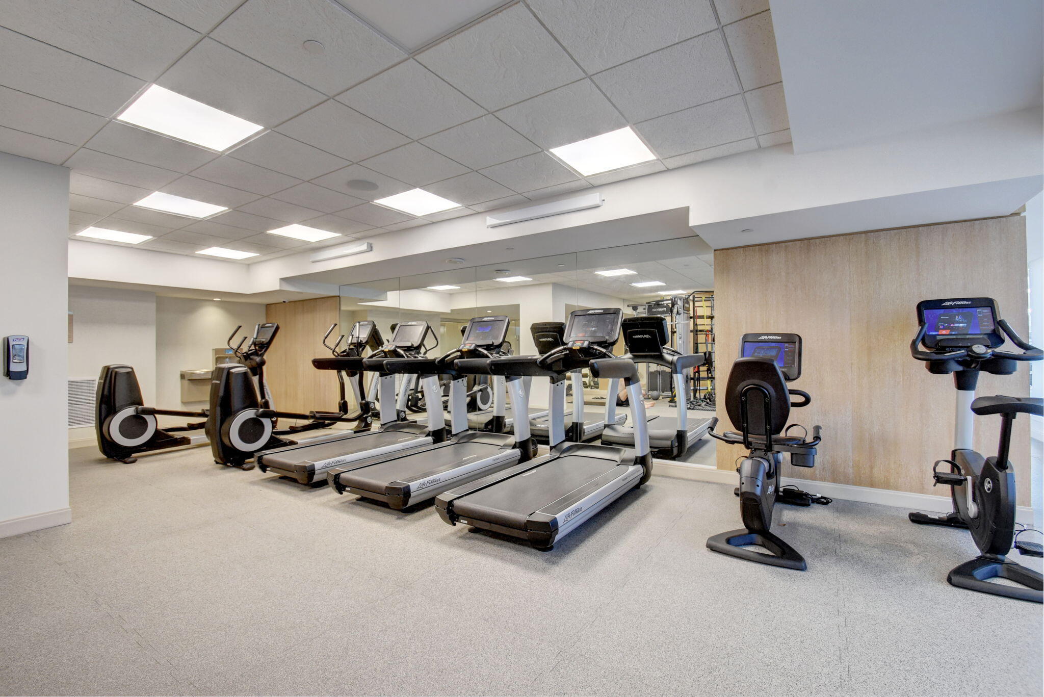 250 South Ocean Boulevard, Unit LPHA Boca Raton, FL 33432 - Photo 82 of 108 a view of a room with gym equipment