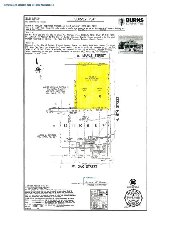 Tbd West Maple Street Gunter, TX 75058 - Photo 9 of 10 unknown
