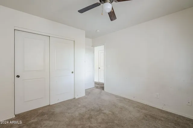 a view of empty room