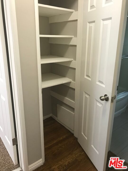 11510 Riverside Drive, Unit 2 North Hollywood, CA 91602 - Photo 7 of 8 a area with a wooden closet