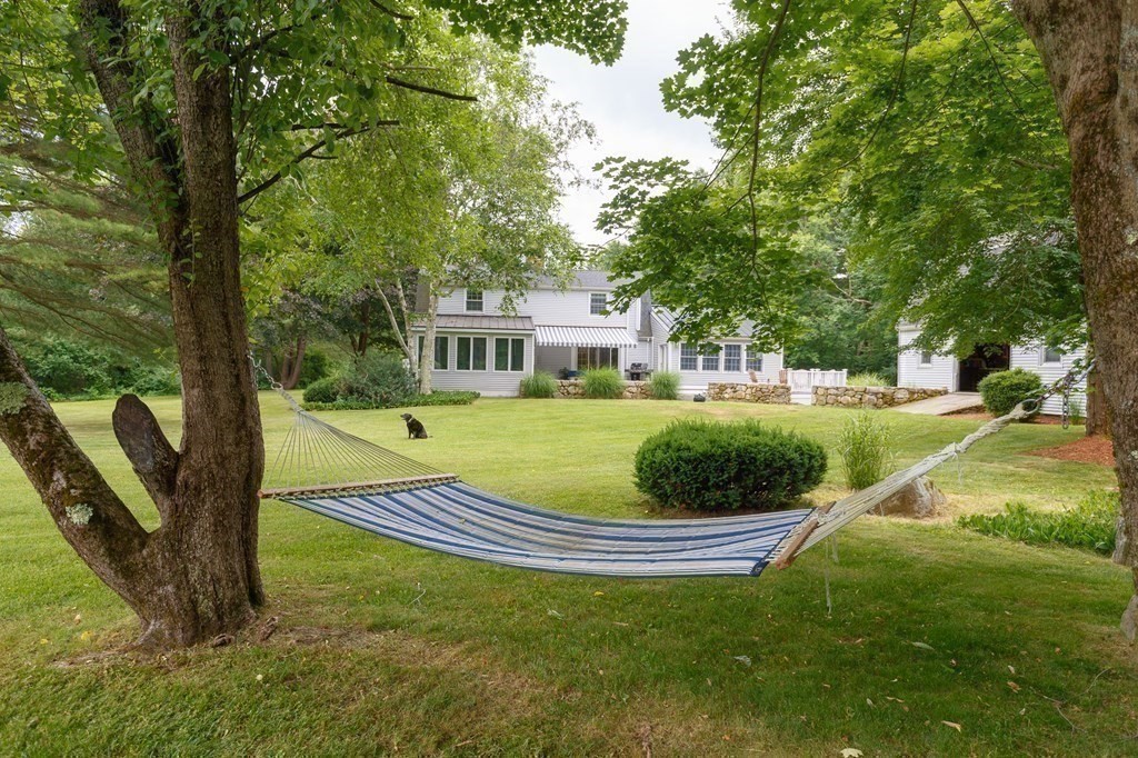 139 Fruit Street Hopkinton, MA 01748 - Photo 28 of 41 a view of a house with a big yard