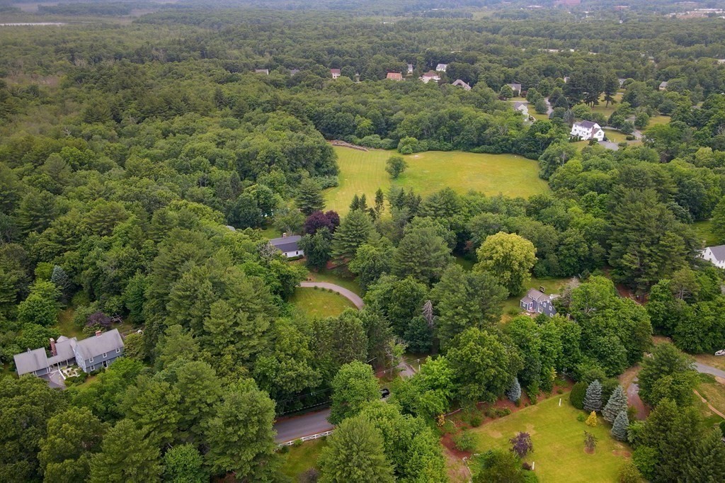 139 Fruit Street Hopkinton, MA 01748 - Photo 40 of 41 an aerial view of residential houses with outdoor space and trees