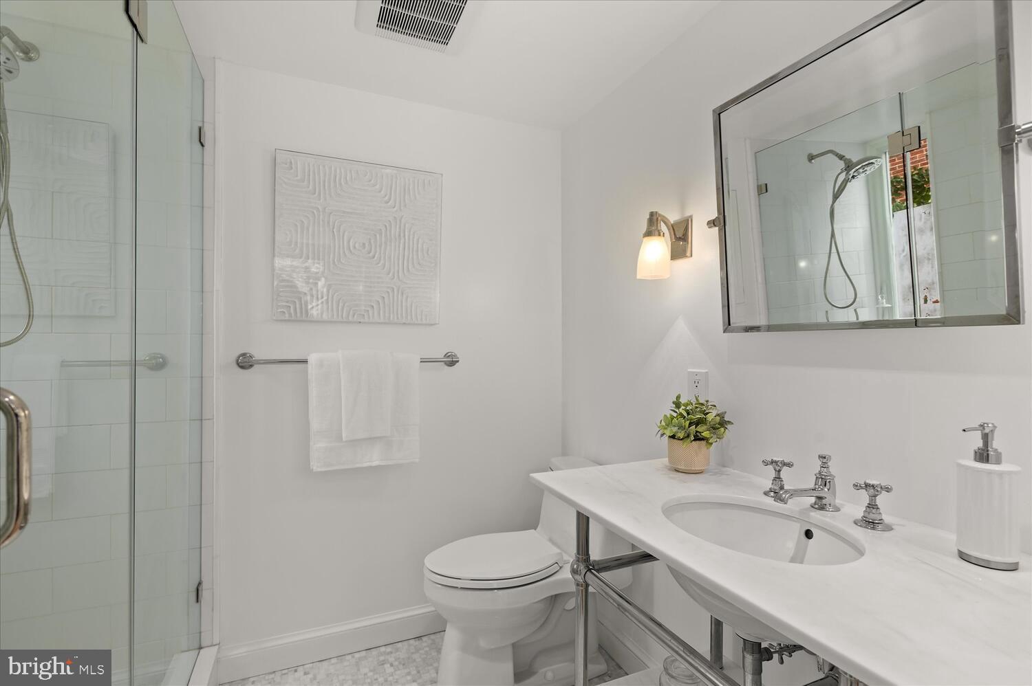 2515 Q Street Northwest Washington, DC 20007 - Photo 10 of 20 En-Suite Bath