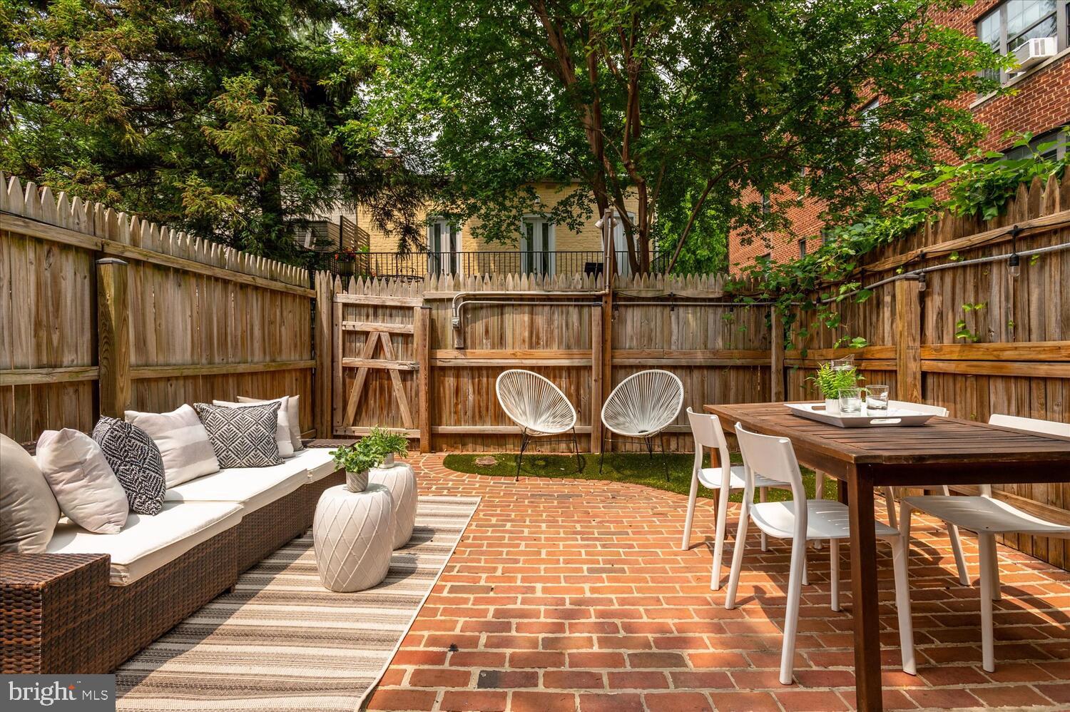 2515 Q Street Northwest Washington, DC 20007 - Photo 3 of 20 Outdoor Patio