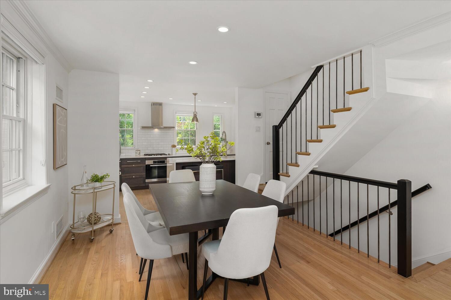2515 Q Street Northwest Washington, DC 20007 - Photo 20 of 20 Open Concept Floor plan