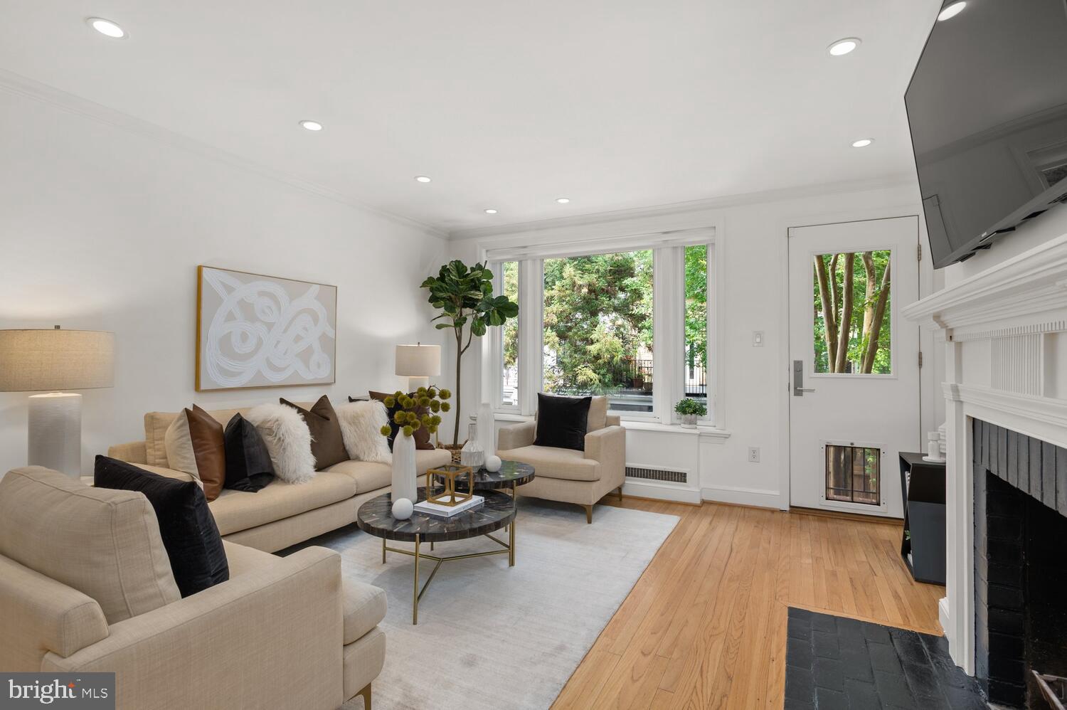 2515 Q Street Northwest Washington, DC 20007 - Photo 5 of 20 Living Area