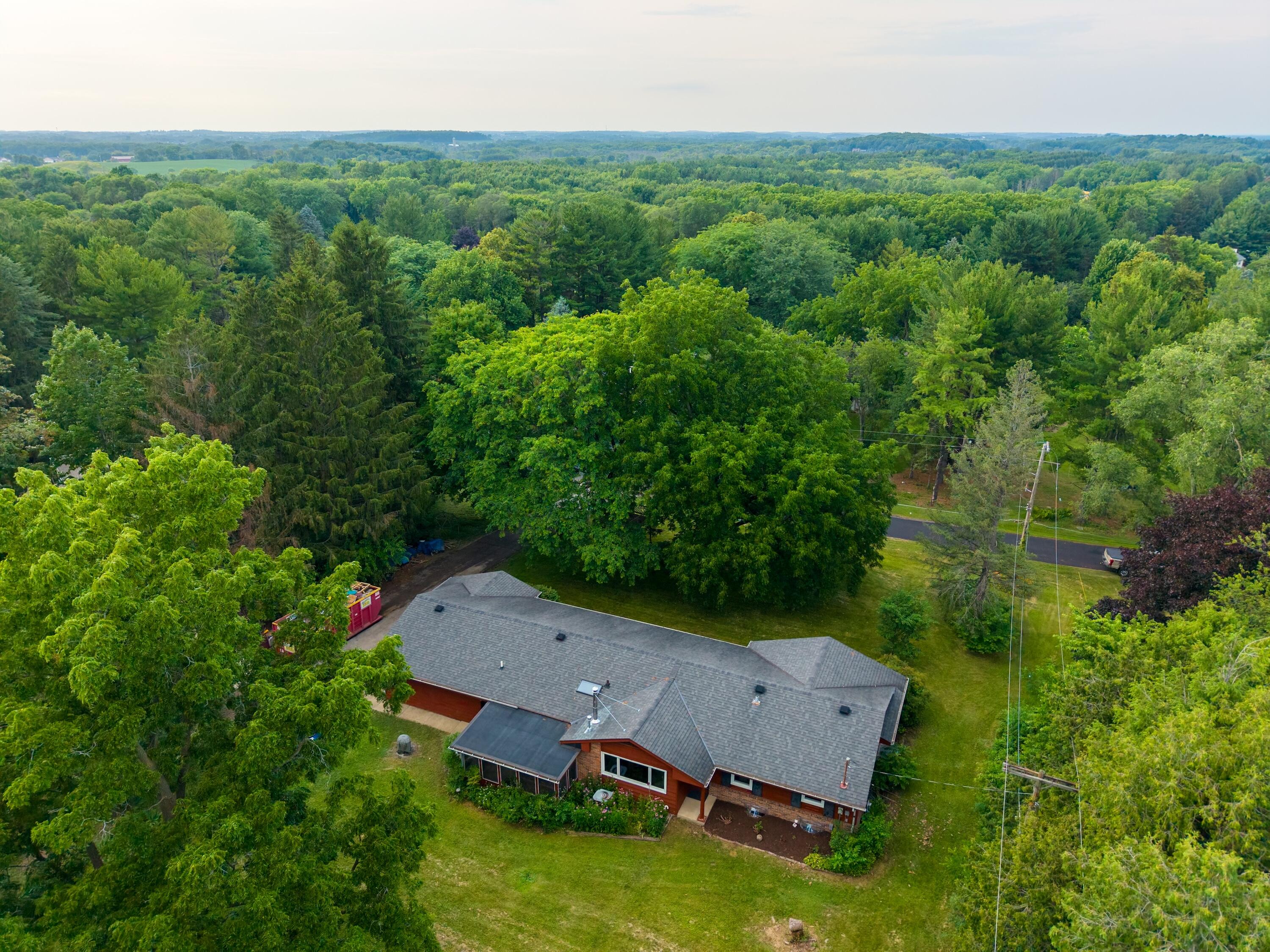 N8093 Lakeview Road Oconomowoc, WI 53066 - Photo 44 of 44 Aerial View