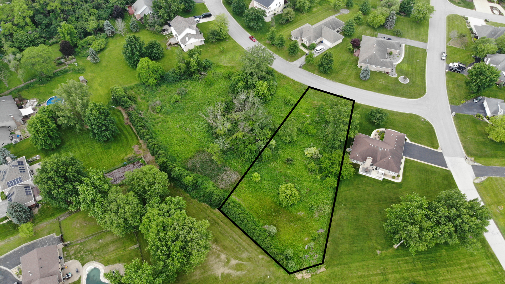 Lot 3 South Candice Court Crete, IL 60417 - Photo 3 of 3 an aerial view of garden