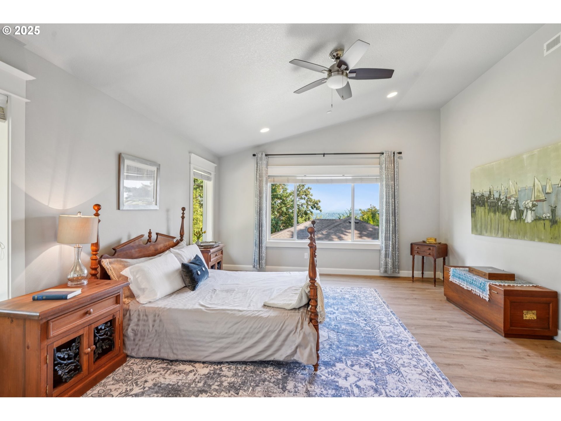 5862 Southwest Ralston Drive Portland, OR 97239 - Photo 21 of 41 a living room with furniture and a large window