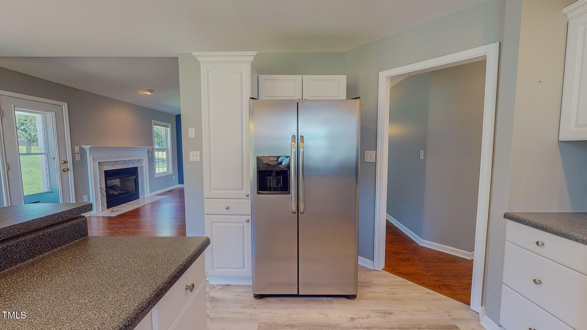 128 Punch Hill Farm Road Rougemont, NC 27572 - Photo 16 of 45 a kitchen with stainless steel appliances granite countertop a refrigerator and a stove