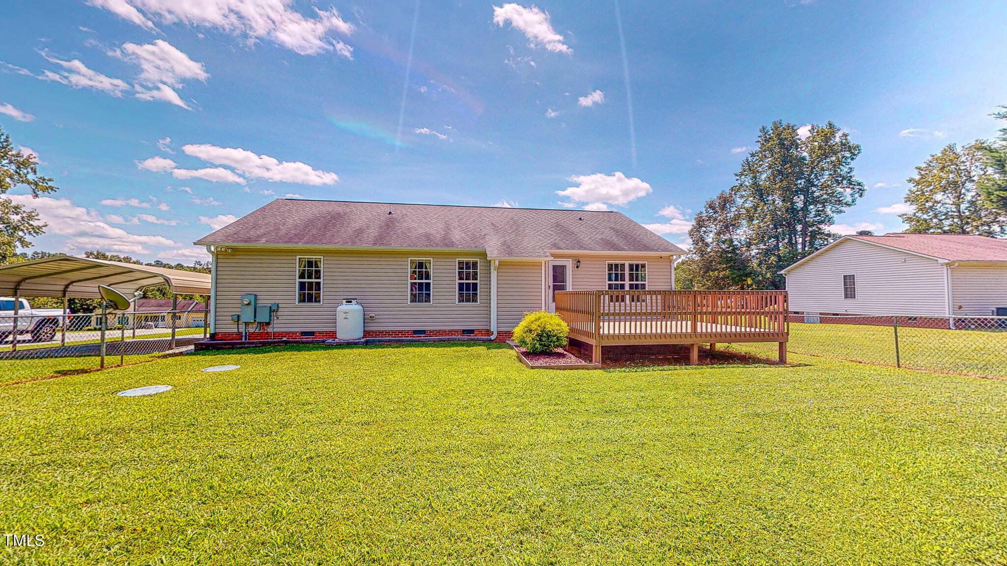 128 Punch Hill Farm Road Rougemont, NC 27572 - Photo 20 of 45 a view of a swimming pool with a lounge chairs