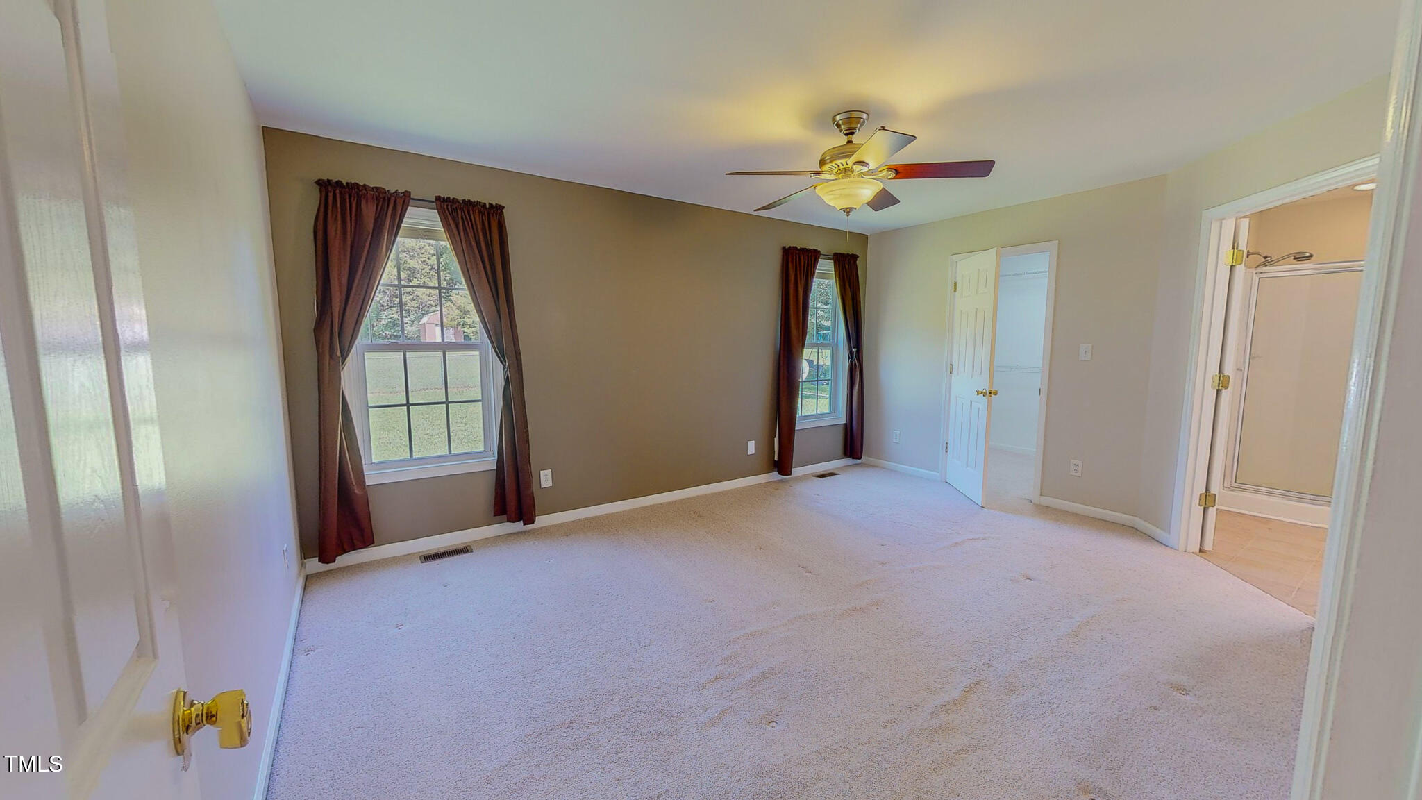 128 Punch Hill Farm Road Rougemont, NC 27572 - Photo 23 of 45 wooden floor in an empty room with a window