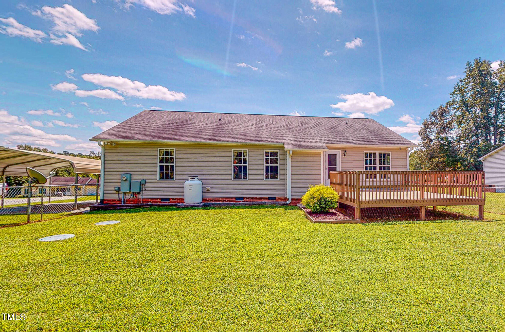 128 Punch Hill Farm Road Rougemont, NC 27572 - Photo 5 of 45 a view of a house with swimming pool and sitting area