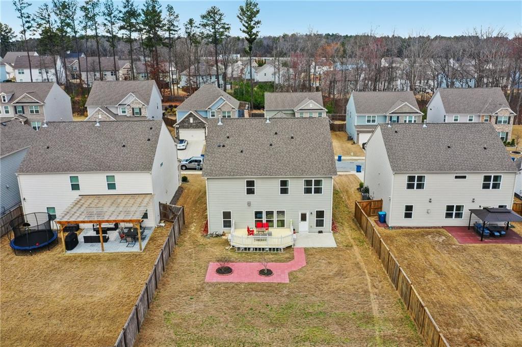 1283 Maston Road Auburn, GA 30011 - Photo 74 of 82 an aerial view of houses with outdoor space