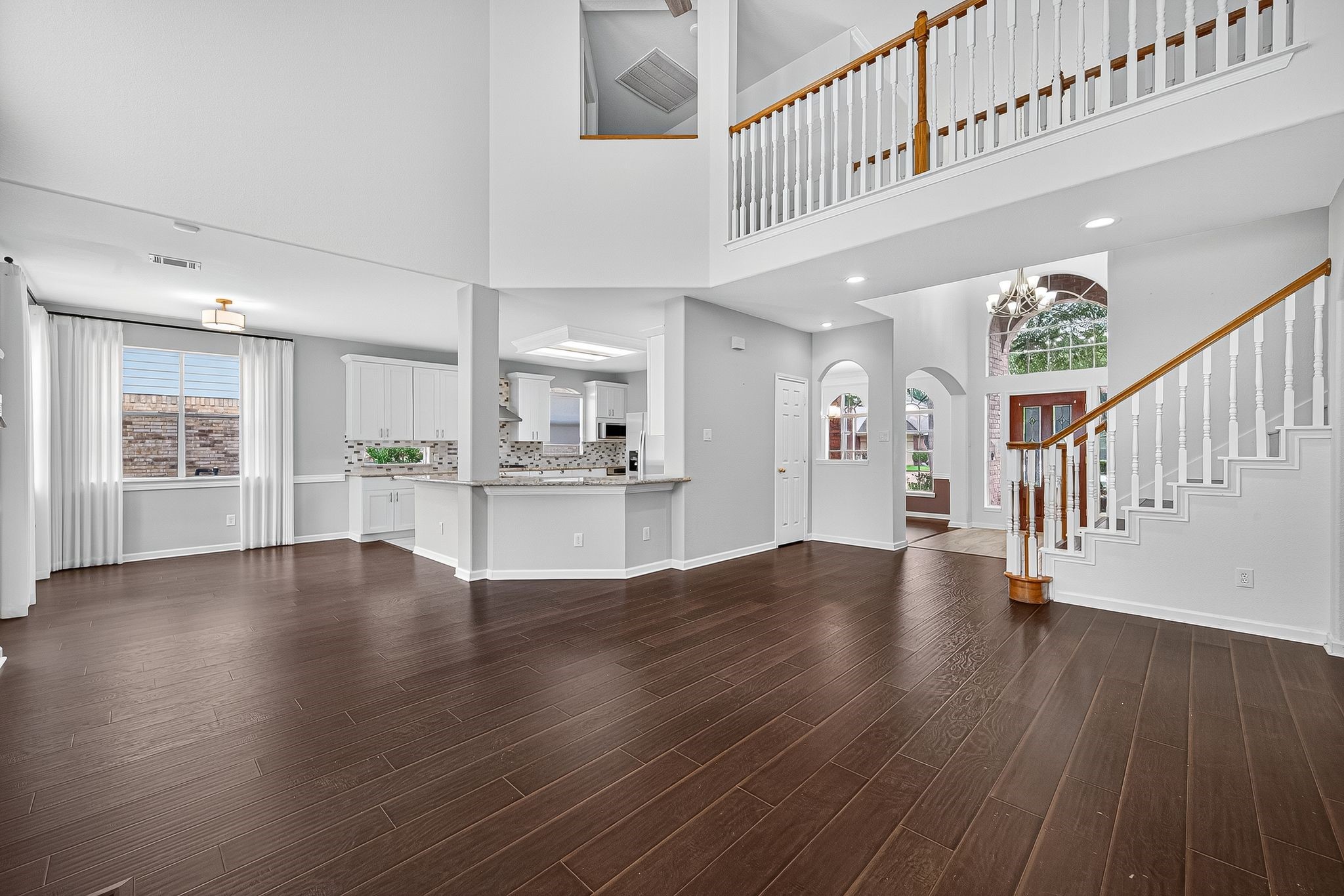 22406 Piper Terrace Lane Katy, TX 77450 - Photo 15 of 44 a view of an entryway with wooden floor