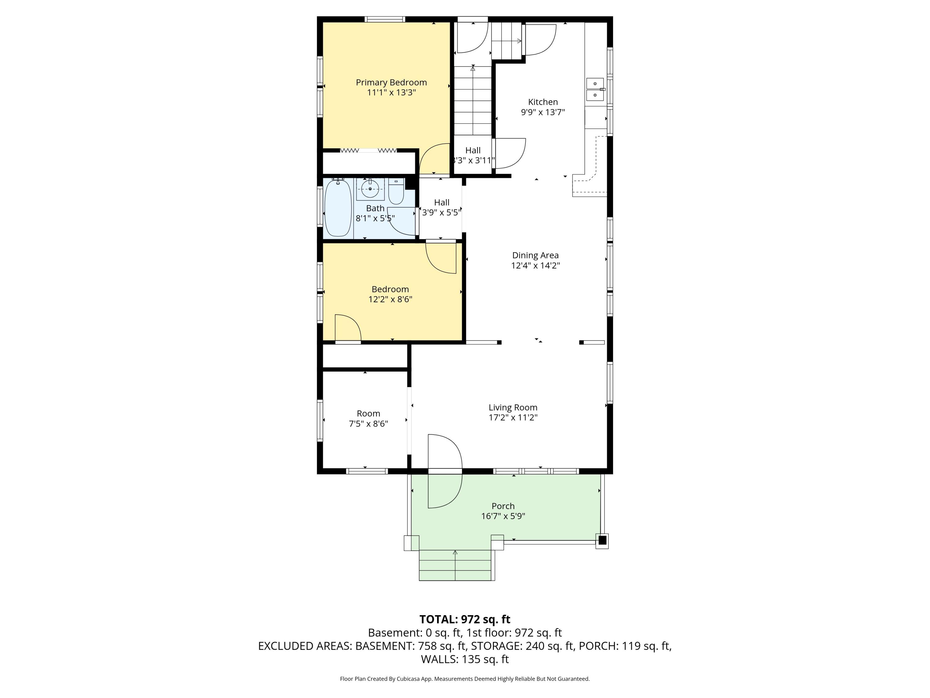 1294 West Glendora Road Buchanan, MI 49107 - Photo 31 of 32 Main Floor-Plan