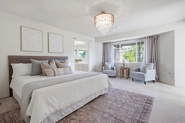 a view of a small room