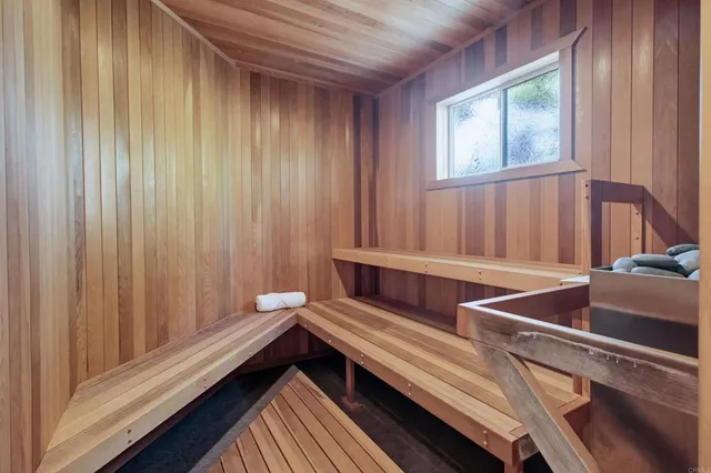 a work room with furniture and windows