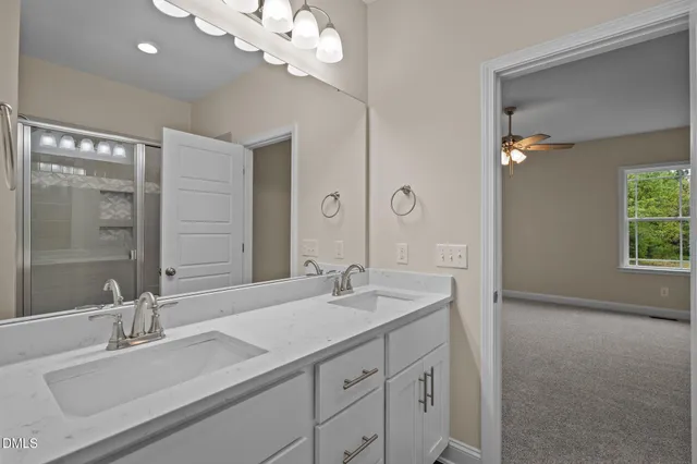 a view of walk in closet with window