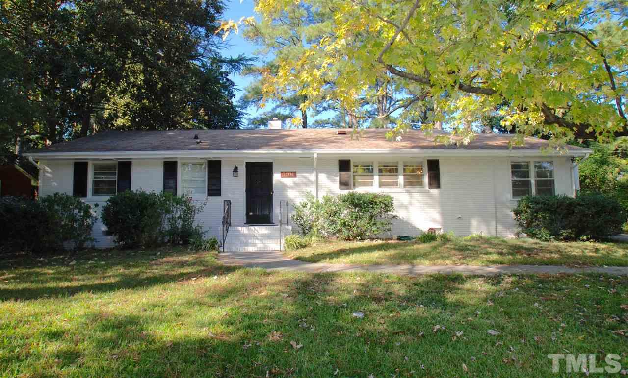 3404 Cherry Lane Raleigh, NC 27607 - Photo 1 of 19 a view of a house with a yard