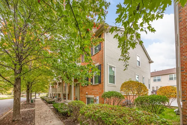 a front view of a house with balcony