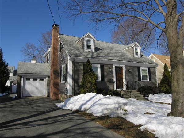 111 Hoover Road Needham, MA 02494 - Photo 1 of 28 a front view of a house with a yard