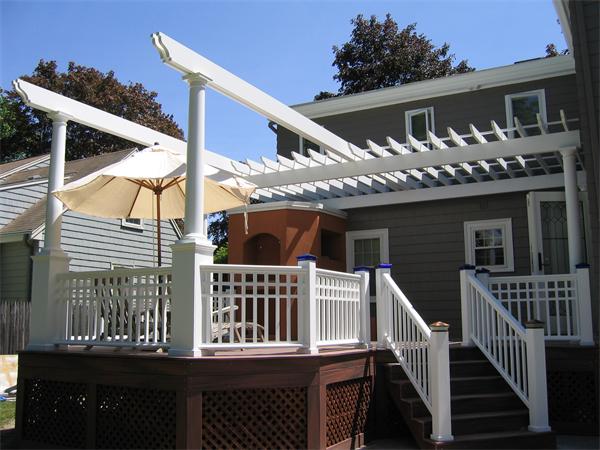 111 Hoover Road Needham, MA 02494 - Photo 28 of 28 a view of a house with a deck