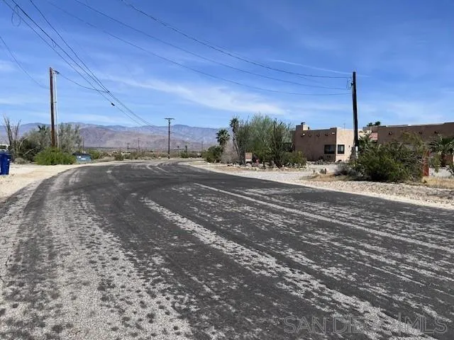 3462 Santa Saba Road, Unit 186 Borrego Springs, CA 92004 - Photo 5 of 7 a view of a road with a building in the background